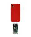 ieg™ iPhone 11 Kılıf Ahenk Serisi - Siyah 360 Mat Full Body Arka Koruyucu
