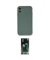 ieg™ iPhone 11 Kılıf Ahenk Serisi - Siyah 360 Mat Full Body Arka Koruyucu