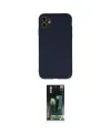ieg™ iPhone 11 Kılıf Ahenk Serisi - Siyah 360 Mat Full Body Arka Koruyucu