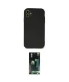 ieg™ iPhone 11 Kılıf Ahenk Serisi - Siyah 360 Mat Full Body Arka Koruyucu