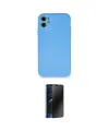 ieg™ iPhone 11 Kılıf Ahenk Serisi - Siyah 3D Antistatik Hayalet Cam Ekran Koruyucu