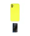 ieg™ iPhone 11 Kılıf Ahenk Serisi - Siyah 3D Antistatik Hayalet Cam Ekran Koruyucu