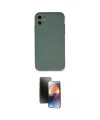 ieg™ iPhone 11 Kılıf Ahenk Serisi - Siyah 3D Antistatik Mat Seramik Nano Ekran Koruyucu