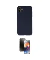 ieg™ iPhone 11 Kılıf Ahenk Serisi - Siyah 3D Antistatik Mat Seramik Nano Ekran Koruyucu