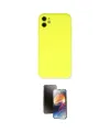 ieg™ iPhone 11 Kılıf Ahenk Serisi - Siyah 3D Antistatik Mat Seramik Nano Ekran Koruyucu