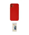 ieg™ iPhone 11 Kılıf Ahenk Serisi - Siyah 6D Mat Seramik Hayalet Nano Ekran Koruyucu
