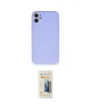 ieg™ iPhone 11 Kılıf Ahenk Serisi - Siyah 6D Mat Seramik Hayalet Nano Ekran Koruyucu