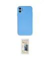 ieg™ iPhone 11 Kılıf Ahenk Serisi - Siyah 6D Mat Seramik Hayalet Nano Ekran Koruyucu