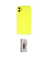 ieg™ iPhone 11 Kılıf Ahenk Serisi - Siyah Bilvis 3D Cam Ekran Koruyucu