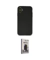 ieg™ iPhone 11 Kılıf Ahenk Serisi - Siyah Bilvis Hayalet Cam Ekran Koruyucu