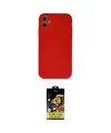 ieg™ iPhone 11 Kılıf Ahenk Serisi - Siyah Buffer Cam Ekran Koruyucu