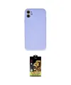 ieg™ iPhone 11 Kılıf Ahenk Serisi - Siyah Buffer Cam Ekran Koruyucu