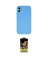 ieg™ iPhone 11 Kılıf Ahenk Serisi - Siyah Buffer Cam Ekran Koruyucu