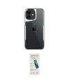 ieg™ iPhone 11 Kılıf Akış Çizgi Koleksiyonu - Şeffaf Pasifik Cam Ekran Koruyucu