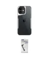 ieg™ iPhone 11 Kılıf Akış Çizgi Koleksiyonu - Şeffaf Uv Polymer Nano Ekran Koruyucu