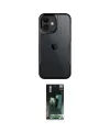 ieg™ iPhone 11 Kılıf Akış Çizgi Koleksiyonu - Siyah 360 Mat Full Body Arka Koruyucu