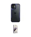 ieg™ iPhone 11 Kılıf Akış Çizgi Koleksiyonu - Siyah Bilvis 3D Mat Cam Ekran Koruyucu