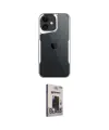 ieg™ iPhone 11 Kılıf Akış Çizgi Koleksiyonu - Siyah Bilvis Hayalet Cam Ekran Koruyucu