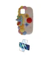 ieg™ iPhone 11 Kılıf Akış Yansıma - Siyah 3D Antistatik Cam Ekran Koruyucu
