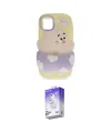 ieg™ iPhone 11 Kılıf Akış Yansıma - Siyah Bilvis 5in1 3D Magic Cam Ekran Koruyucu