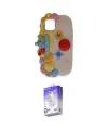 ieg™ iPhone 11 Kılıf Akış Yansıma - Siyah Bilvis 5in1 3D Magic Cam Ekran Koruyucu
