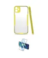 ieg™ iPhone 11 Kılıf Atlas Asil Serisi - Siyah 3D Antistatik Seramik Nano Ekran Koruyucu
