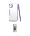 ieg™ iPhone 11 Kılıf Atlas Asil Serisi - Siyah Bilvis 3D Cam Ekran Koruyucu