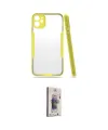 ieg™ iPhone 11 Kılıf Atlas Asil Serisi - Siyah Bilvis 3D Cam Ekran Koruyucu