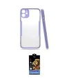 ieg™ iPhone 11 Kılıf Atlas Asil Serisi - Siyah Buffer Hayalet Cam Ekran Koruyucu