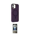 ieg™ iPhone 11 Kılıf Çekirdek Modern Prime - Siyah 34D Hayalet Izgaralı Cam