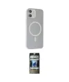 ieg™ iPhone 11 Kılıf Çekirdek Modern Prime - Siyah 34D Hayalet Izgaralı Cam