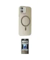 ieg™ iPhone 11 Kılıf Çekirdek Modern Prime - Siyah 34D Hayalet Izgaralı Cam