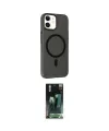 ieg™ iPhone 11 Kılıf Çekirdek Modern Prime - Siyah 360 Mat Full Body Arka Koruyucu