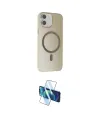 ieg™ iPhone 11 Kılıf Çekirdek Modern Prime - Siyah 3D Antistatik Seramik Nano Ekran Koruyucu