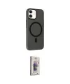 ieg™ iPhone 11 Kılıf Çekirdek Modern Prime - Siyah Bilvis 3D Cam Ekran Koruyucu