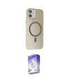 ieg™ iPhone 11 Kılıf Çekirdek Modern Prime - Siyah Bilvis 5in1 3D Magic Cam Ekran Koruyucu