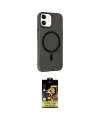 ieg™ iPhone 11 Kılıf Çekirdek Modern Prime - Siyah Buffer Cam Ekran Koruyucu