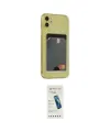 ieg™ iPhone 11 Kılıf Doruk Klasik Koleksiyonu - Şeffaf Pasifik Cam Ekran Koruyucu