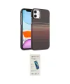 ieg™ iPhone 11 Kılıf Doruk Serisi - Şeffaf Pasifik Cam Ekran Koruyucu