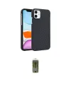 ieg™ iPhone 11 Kılıf Doruk Serisi - Siyah Joko Magic 5D Hayalet Cam