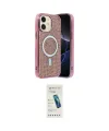 ieg™ iPhone 11 Kılıf Eksen Çizgi - Şeffaf Pasifik Cam Ekran Koruyucu