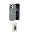 ieg™ iPhone 11 Kılıf Eksen Çizgi - Siyah 6D Mat Seramik Hayalet Nano Ekran Koruyucu