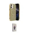 ieg™ iPhone 11 Kılıf Eksen Çizgi - Siyah Bilvis 3D Cam Ekran Koruyucu