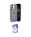 ieg™ iPhone 11 Kılıf Eksen Çizgi - Siyah Bilvis 5in1 3D Magic Cam Ekran Koruyucu