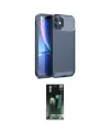 ieg™ iPhone 11 Kılıf Eksen Form Prime - Şeffaf 360 Full Body Arka Koruyucu