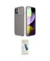 ieg™ iPhone 11 Kılıf Eksen Form Prime - Şeffaf Pasifik Cam Ekran Koruyucu