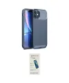 ieg™ iPhone 11 Kılıf Eksen Form Prime - Şeffaf Pasifik Cam Ekran Koruyucu