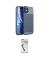 ieg™ iPhone 11 Kılıf Eksen Form Prime - Şeffaf Uv Polymer Nano Ekran Koruyucu