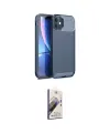 ieg™ iPhone 11 Kılıf Eksen Form Prime - Siyah Bilvis 3D Mat Cam Ekran Koruyucu