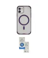 ieg™ iPhone 11 Kılıf Eksen Klasik Koleksiyonu - Şeffaf Royal Nano Ekran Koruyucu